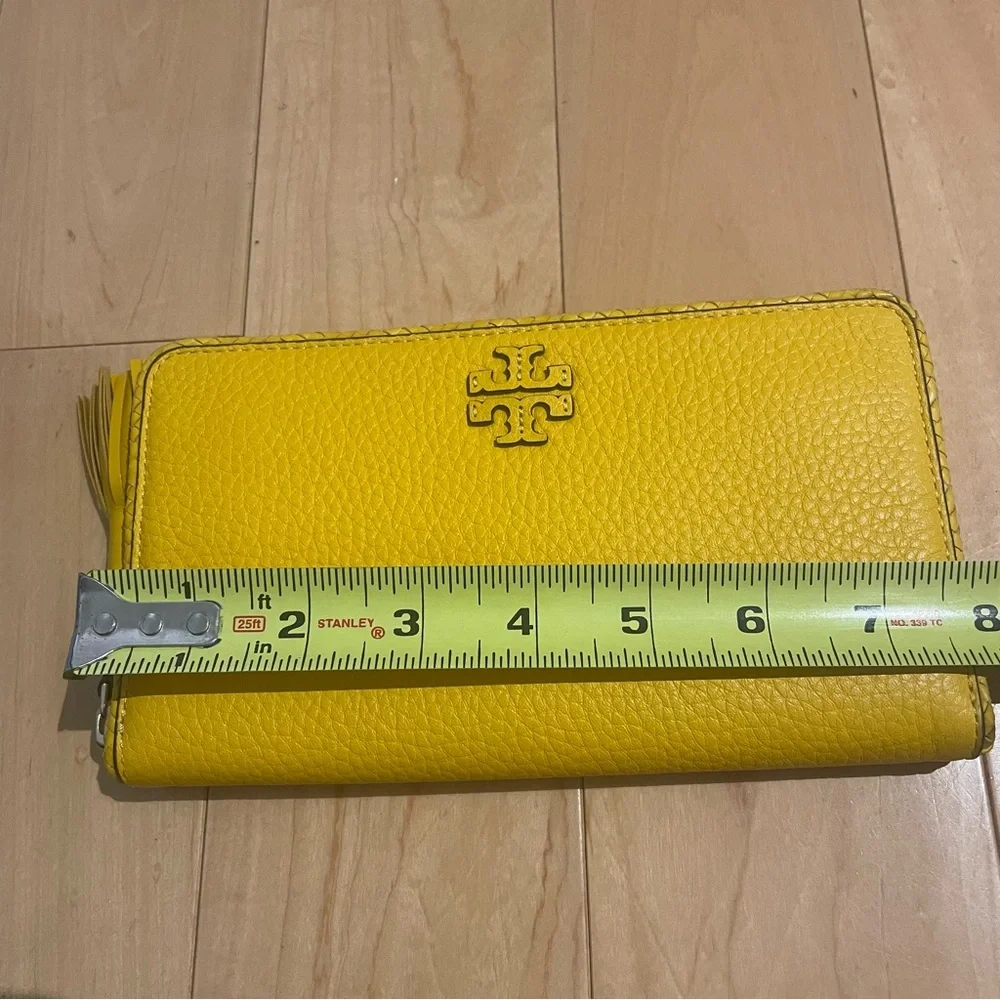 New Tory Burch Taylor zip continental Cassia wallet